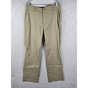 Eddie Bauer Men's Tech Chino Pants Brown Size 34x30